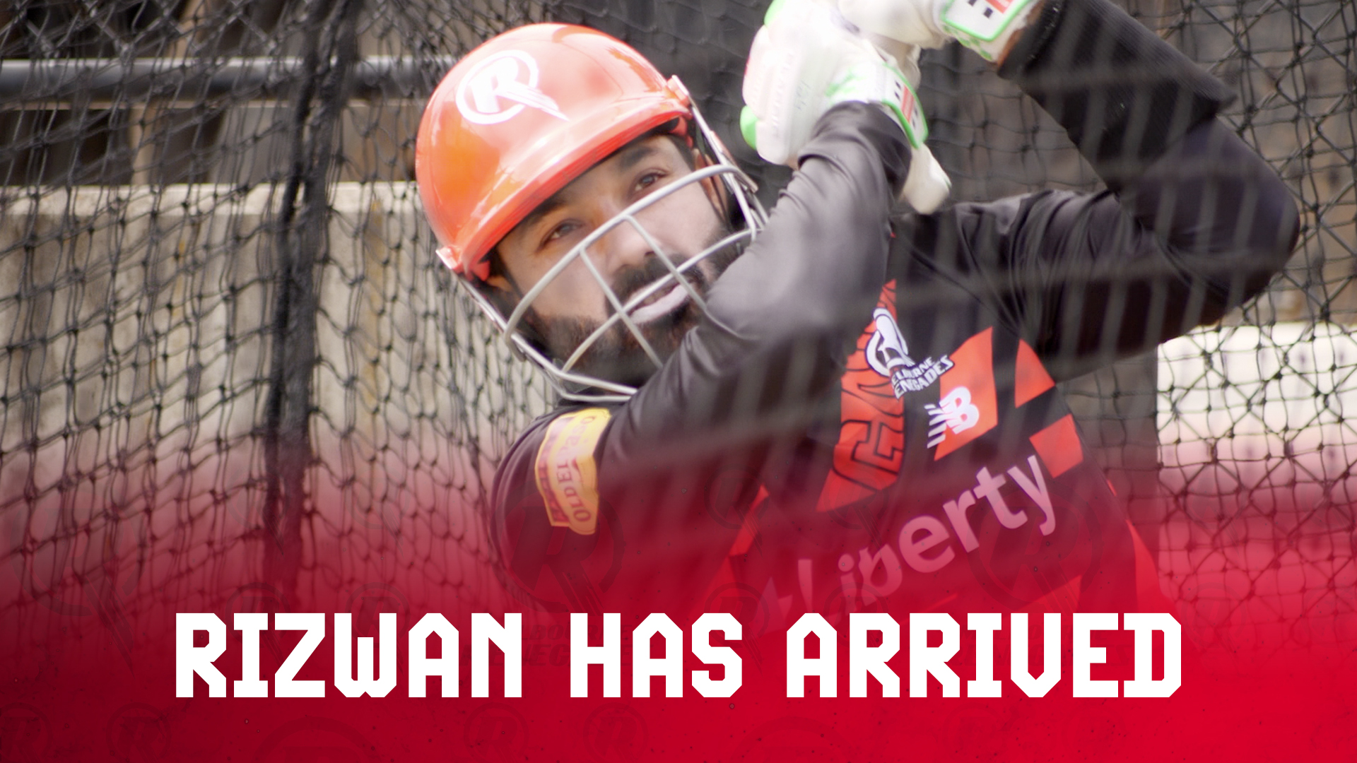 Rizwan Rind Rizwan has arrived. | Melbourne Renegades
